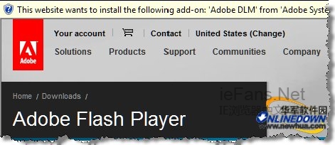 弹出重新安装Flash Player播放器的提示